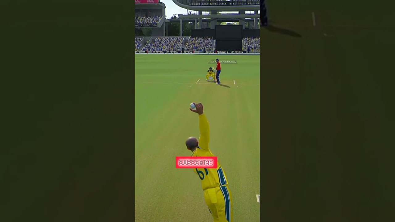 Nathan lyon ☠️ in real action Cricket 26 #shorts By AliOpGamer