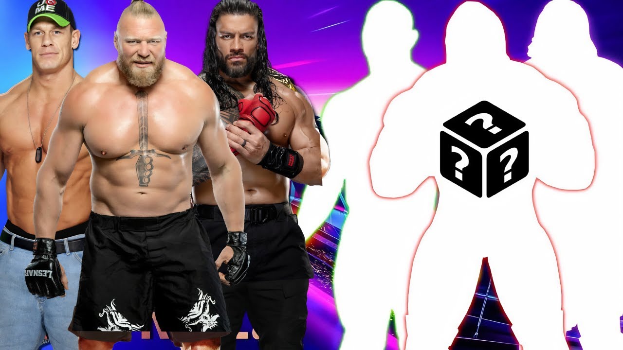 Roman Reigns Brock Lesnar & John Cena Vs Team Cody Rhodes WWE 2K24