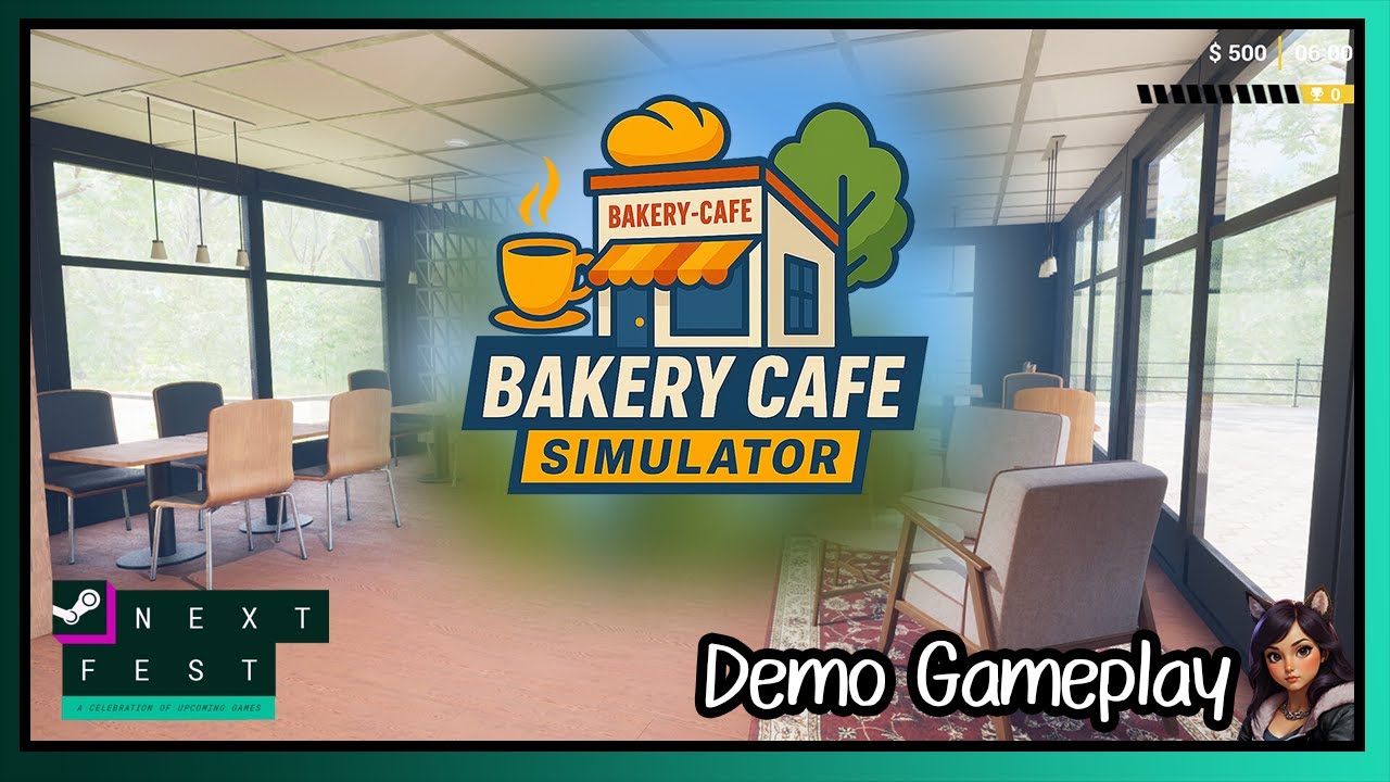 Bakery Cafe SImulator | Demo Gameplay | June 2025 Next Fest
