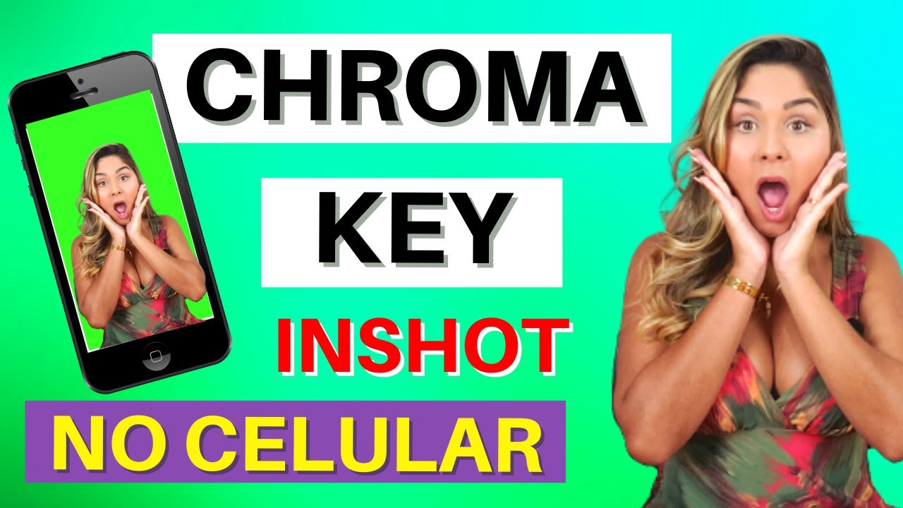 ✅ MELHOR APLICATIVO GRÁTIS PARA TELA VERDE NO CELULAR | Como usar o Efeito Chroma Key no Inshot