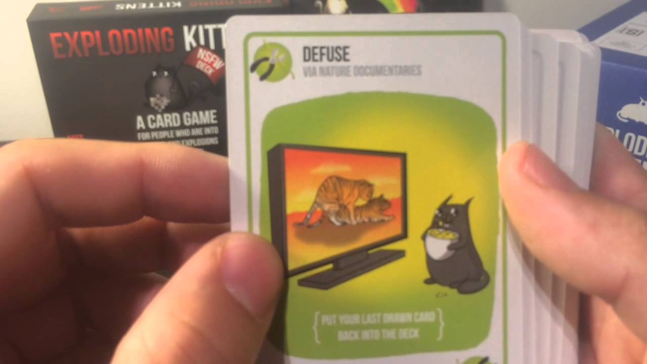 Exploding Kittens Unboxing (with NSFW Deck)