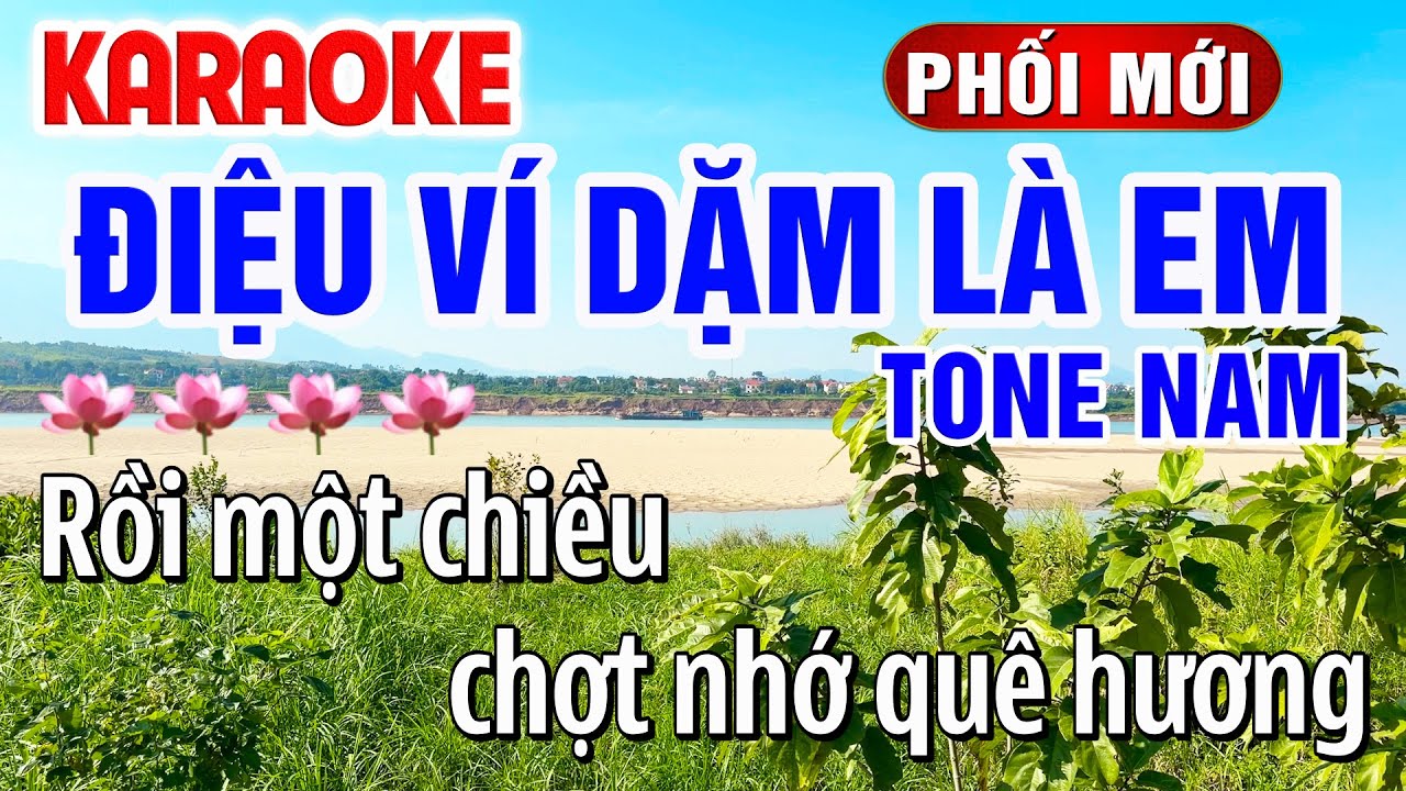 Điệu Ví Dặm Là Em Karaoke Tone Nam Dễ Hát 2026 | Y Dung Karaoke