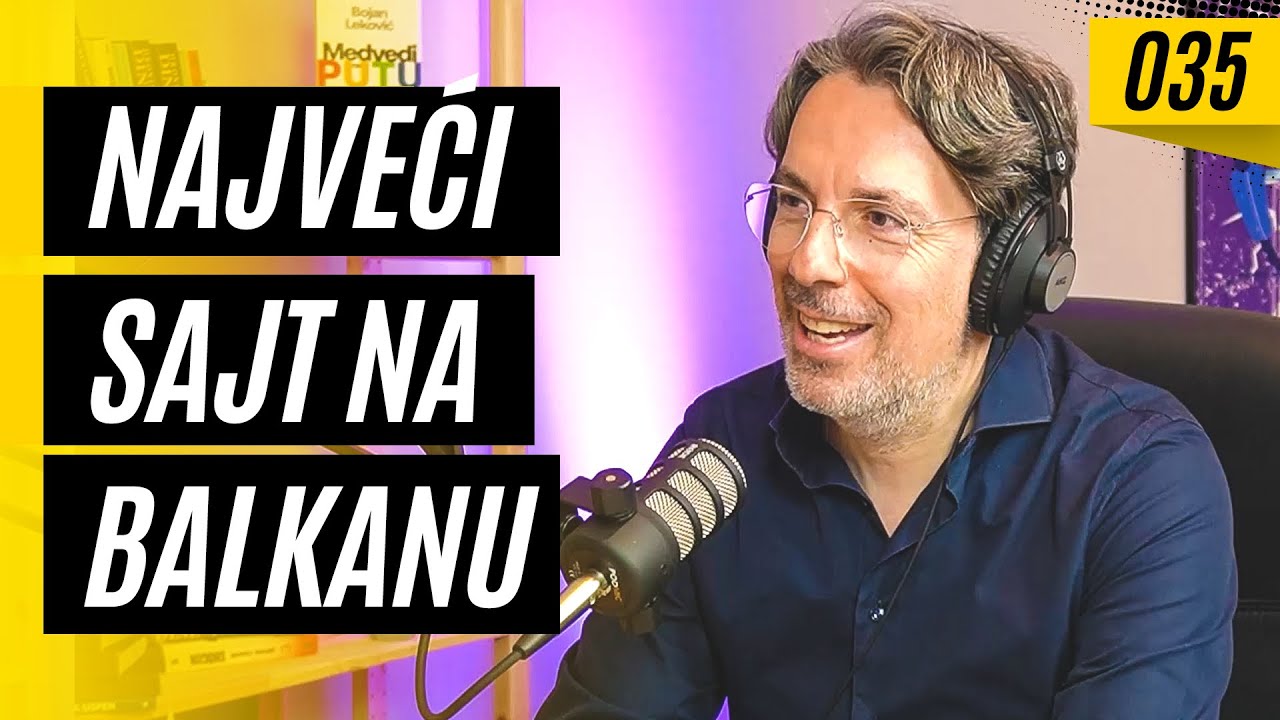 Kako je nastao sajt koji koristi cela Srbija?  | Bojan Leković #Biznis Priče 35