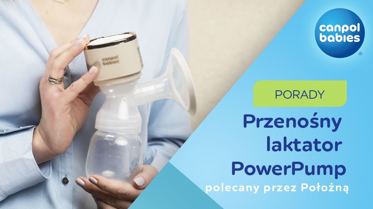 Przenośny laktator PowerPump polecany przez położną