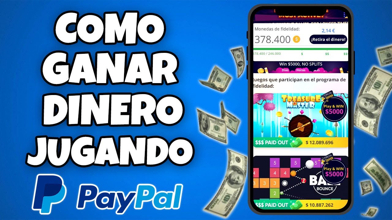 COMO GANAR DINERO EN PAYPAL JUGANDO JUEGOS EN ANDROID RAPIDO Y FACIL CON JUSTPLAY EN 2026