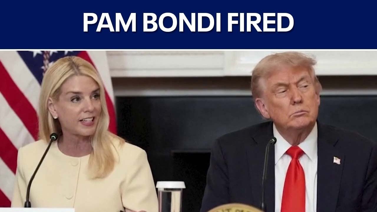 Генеральный прокурор США Пэм Бонди уволена президентом Трампом | FOX 7 Austin