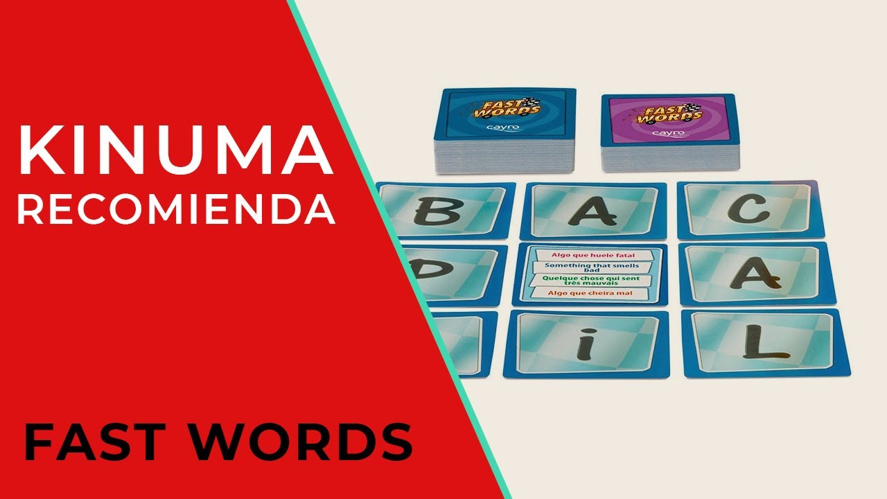 ¿Cómo se juega al FAST WORDS? || Kinuma Recomienda