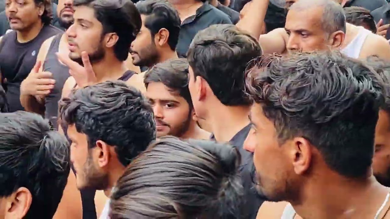 Azadari shahdat mola Ali as matmi sangat abbas force 