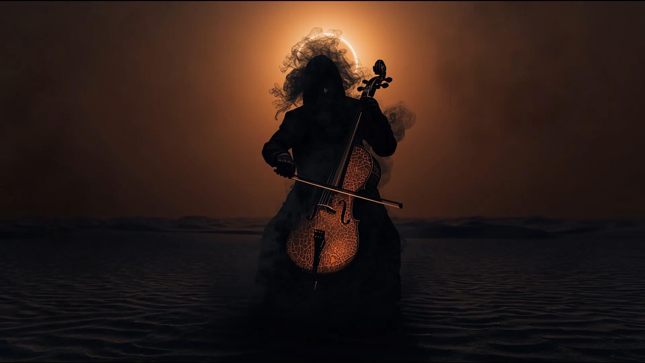 Dark Academia Cello for Midnight Thoughts & Solitude