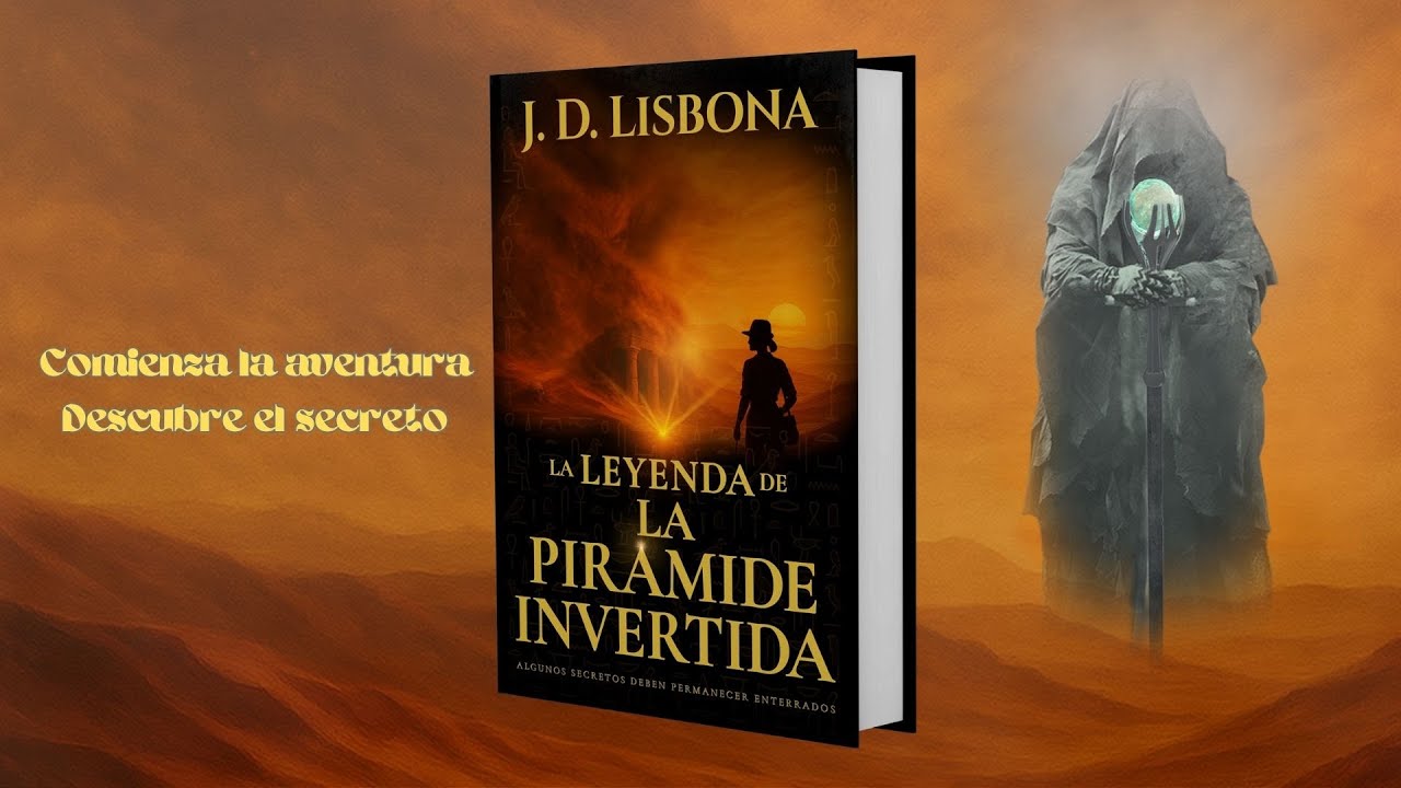 La leyenda de la pir&aacute;mide invertida | Booktrailer oficial | Thriller arqueol&oacute;gico y conspiraci&oacute;n