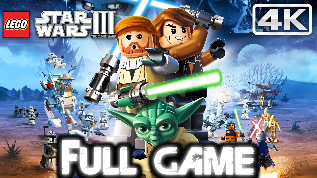 LEGO® STAR WARS III: THE CLONE WARS Gameplay Walkthrough FULL GAME (4K 60FPS) No Commentary