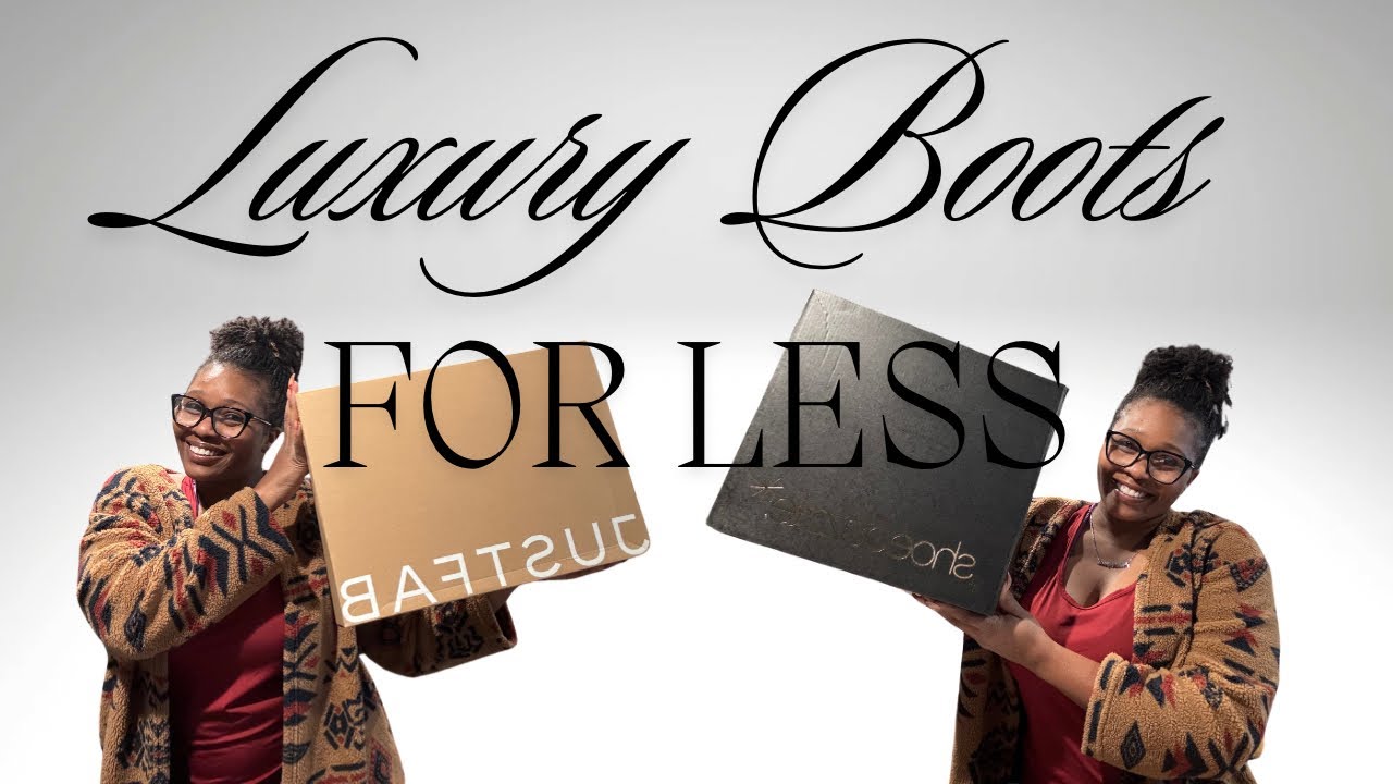 THESE BOOTS ARE GIVING LUXURY | JUST FAB UNBOXING