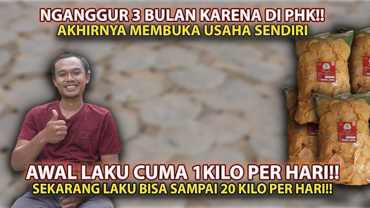 NGANGGUR 3 BULAN KARENA DI PHK‼️BINGUNG MENAFKAHI KELUARGA AKHIRNYA BIKIN USAHA!
