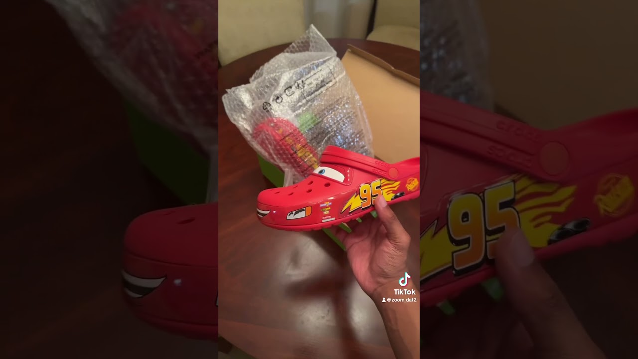 Crocs really Snapped on this collaboration! | Lightning McQueen Crocs