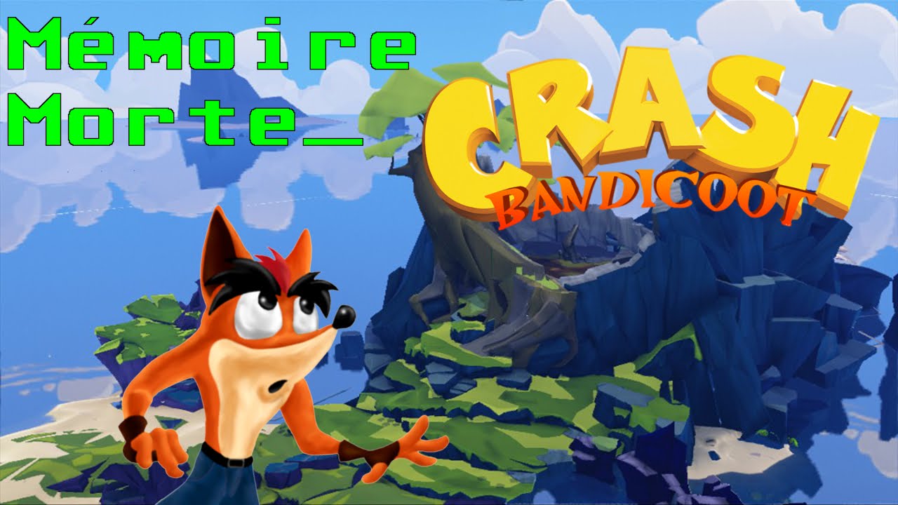 Des jeux Crash Bandicoot annulés - Mémoire Morte