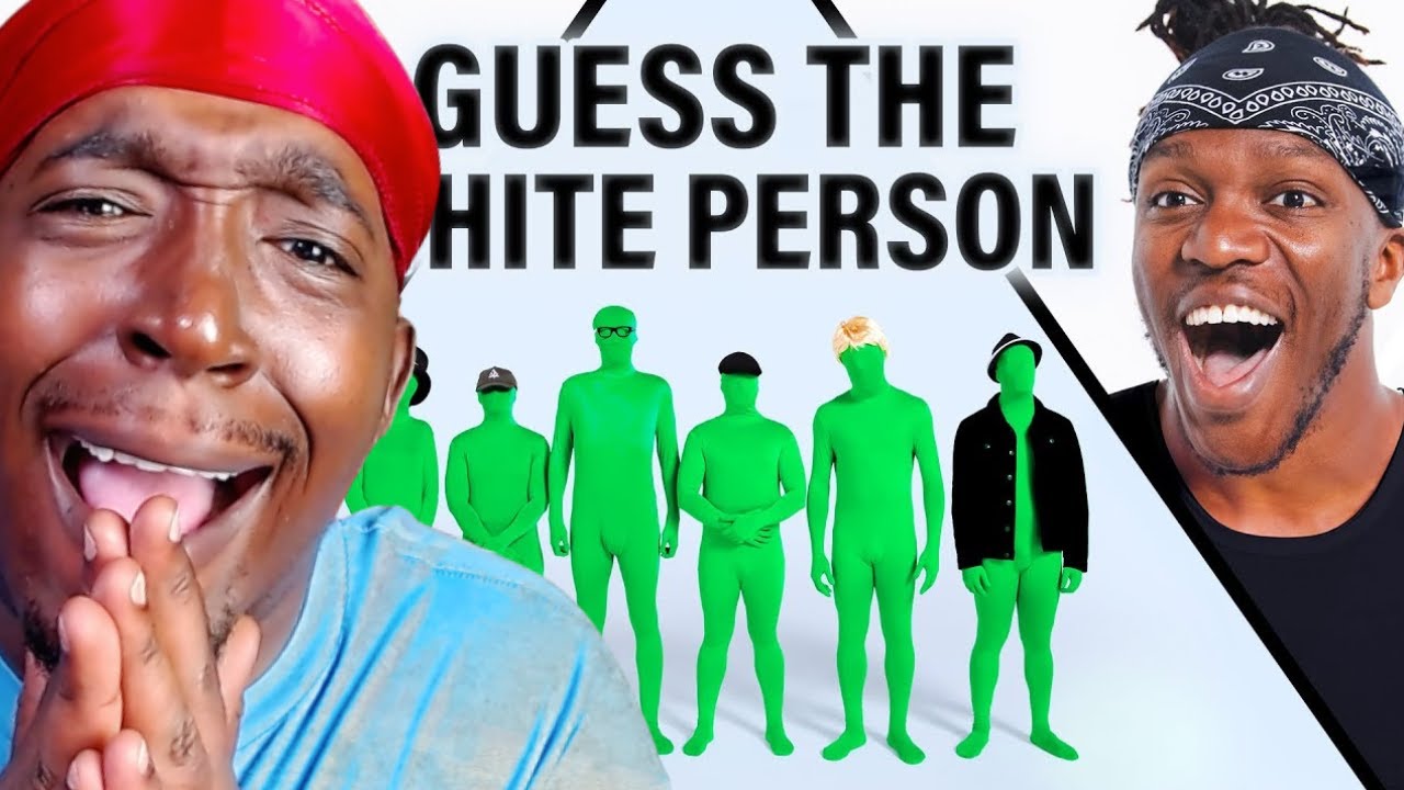 REACTION TO GUESS THE WHITE PERSON FT KSI