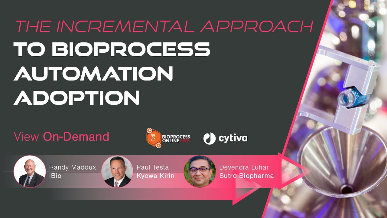 The Incremental Approach To BioProcess Automation Adoption