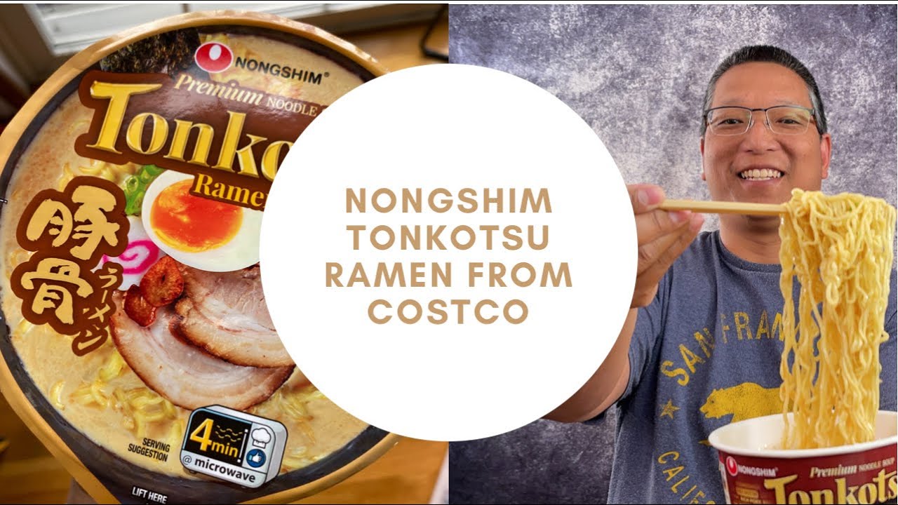 Nongshim Tonkotsu Ramen from Costco - Is this their best instant noodle?