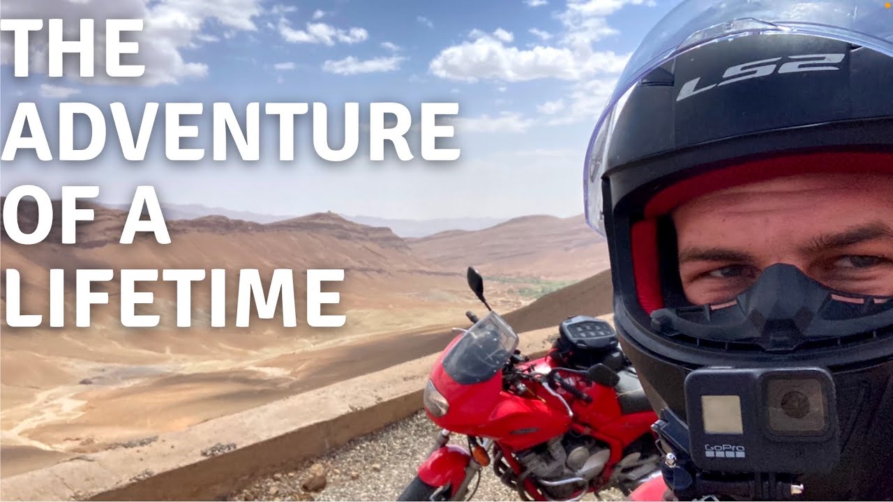 From Germany to Morocco on a 500 Euro Motorcycle