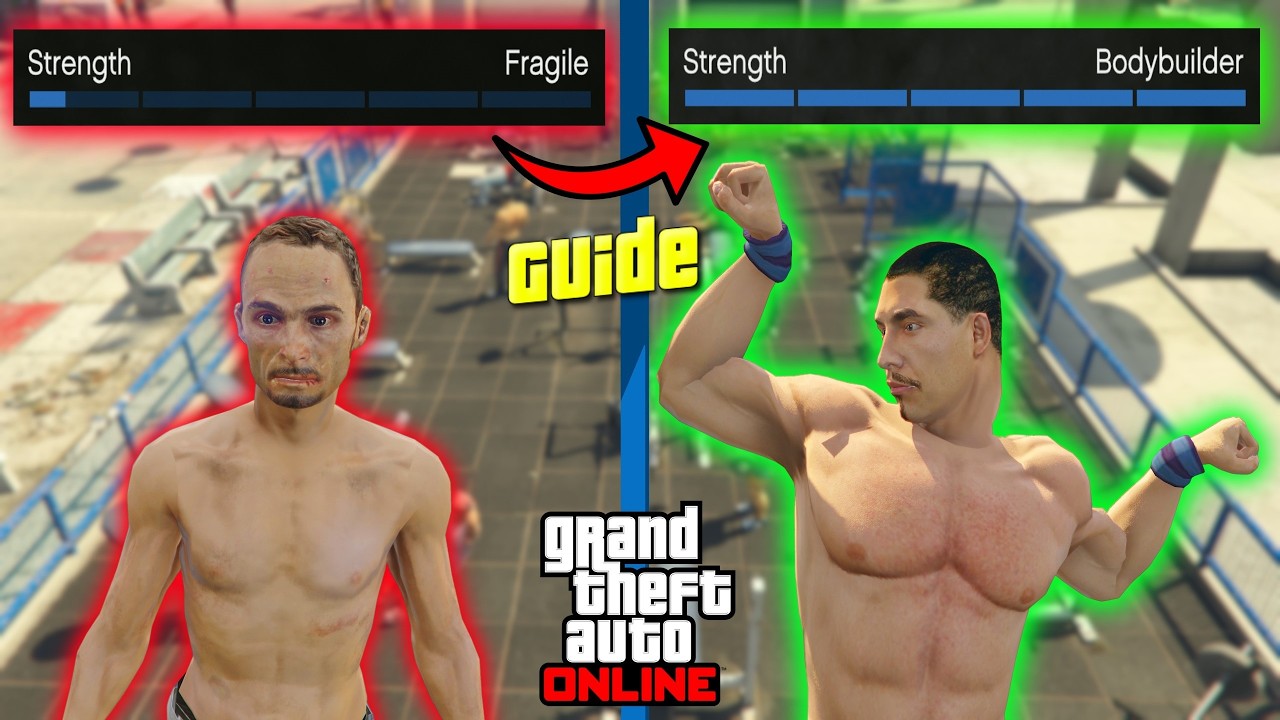 How To Increase Strength - GTA 5 Online