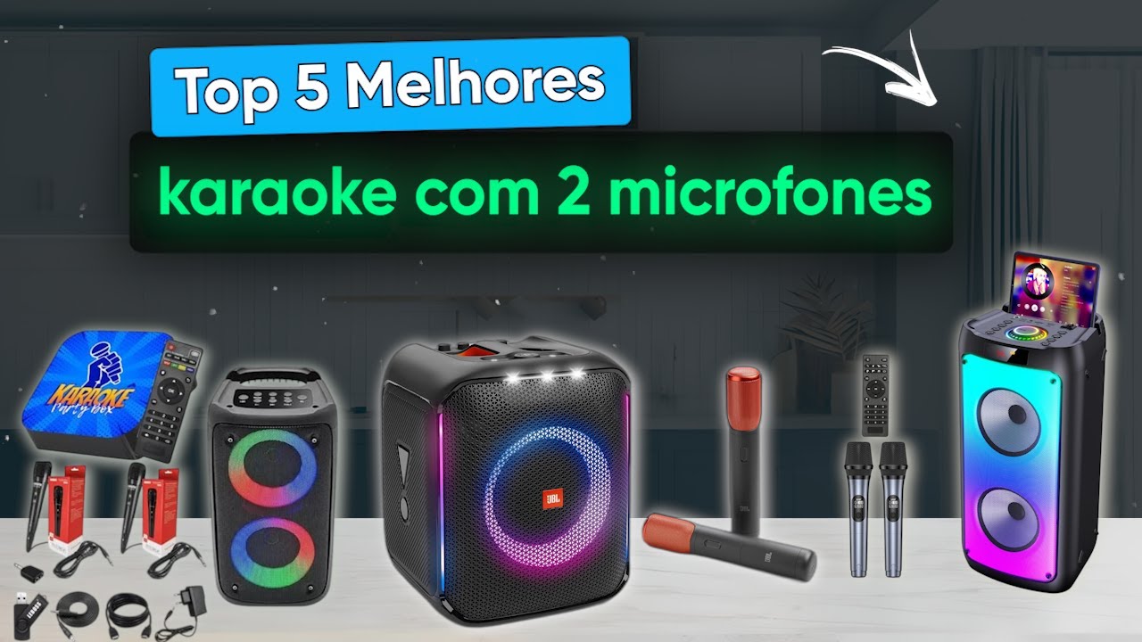Melhores karaokes para comprar em 2025