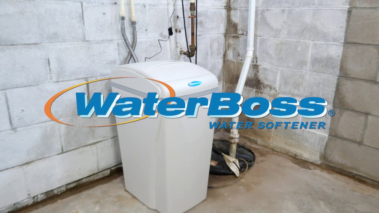 WaterBoss Water Softener Installation Guide
