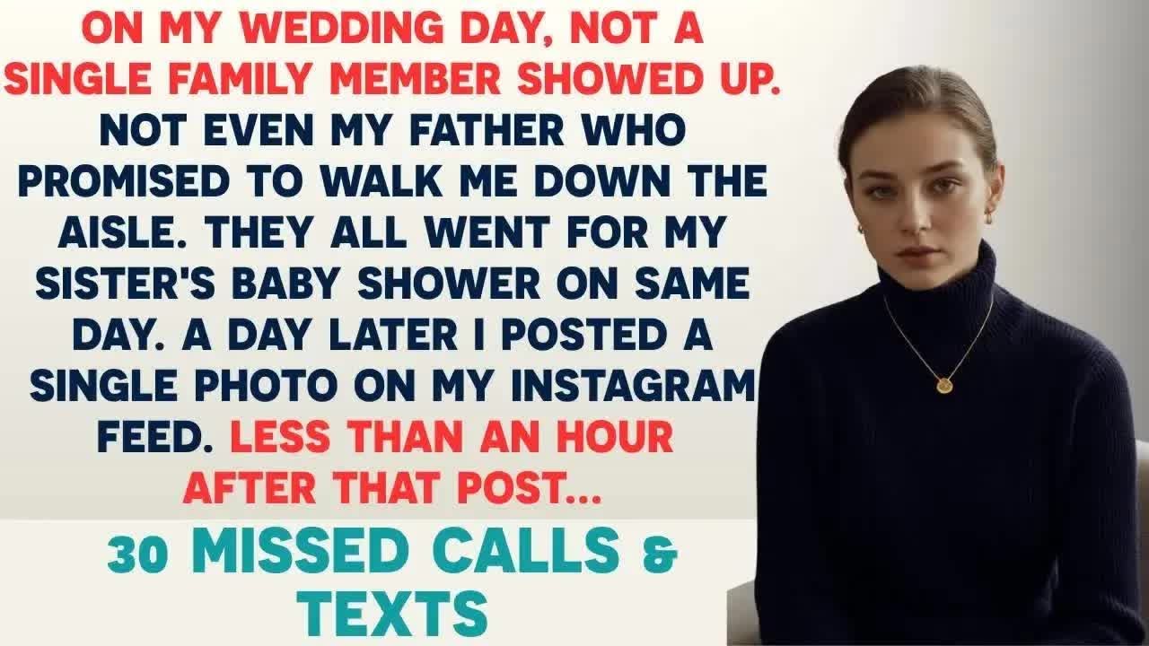 On My Wedding Day, Not A Single Family Member Showed Up  Not Even My Father Who