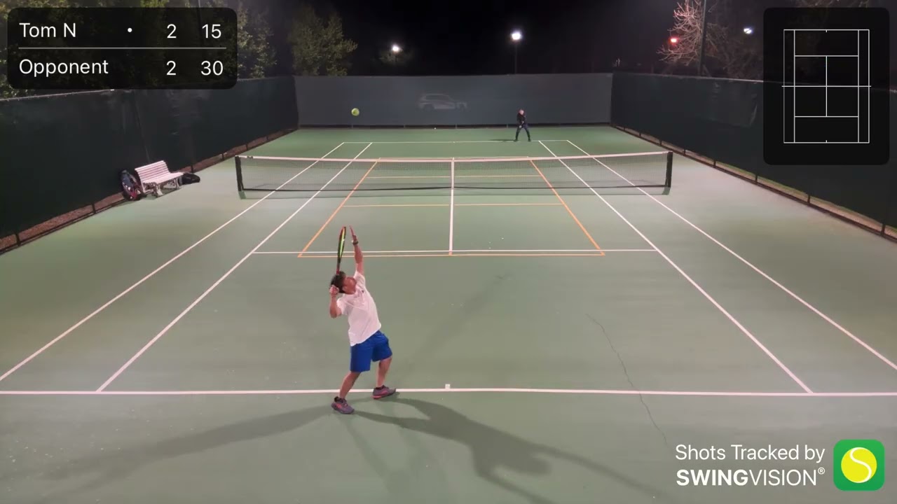 Match 01/22/26 Set 2 @topspinmywayto4.5 #tennismatch 
