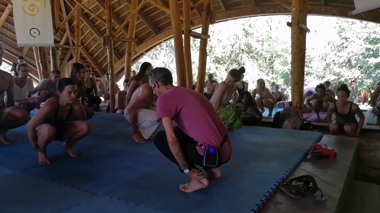Meridian yoga & Qi Gong with Yaor-Ozora Festival, August 2017 number 2