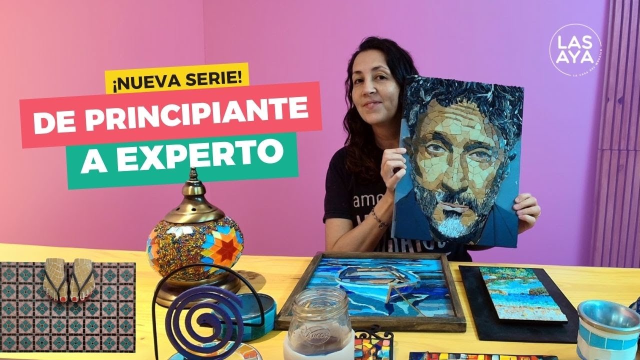 Serie De Cero a Experto en Mosaico: Introducción al Arte del Mosaico