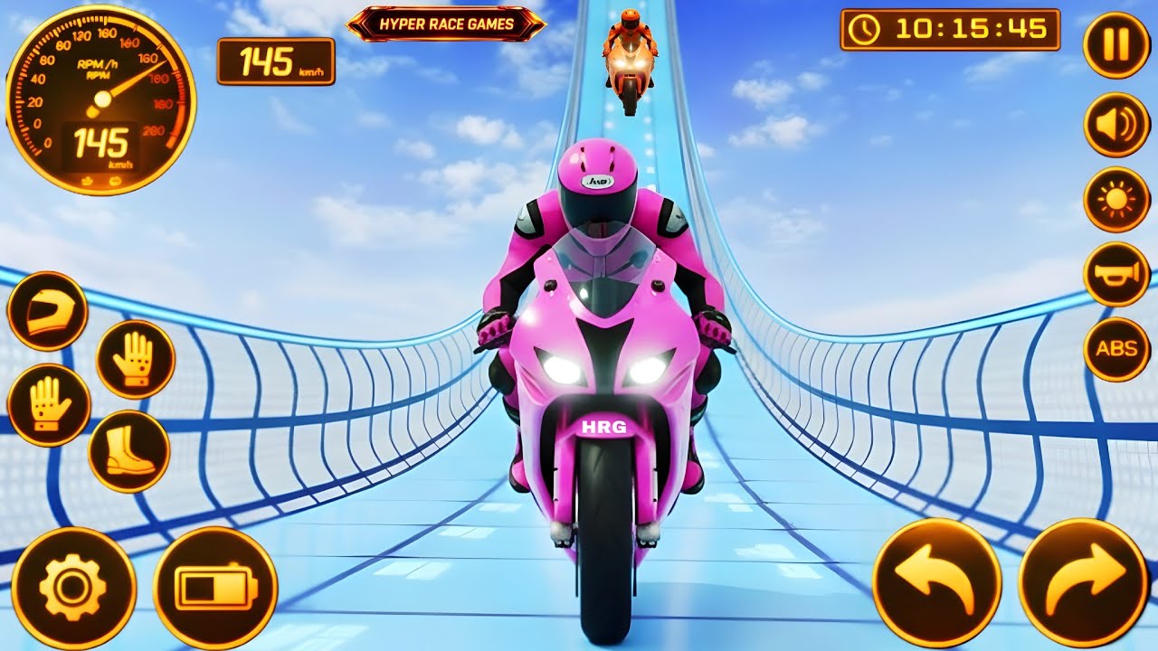 🏍️🔥 99% Impossible Bike Ramp Run - Android Gameplay