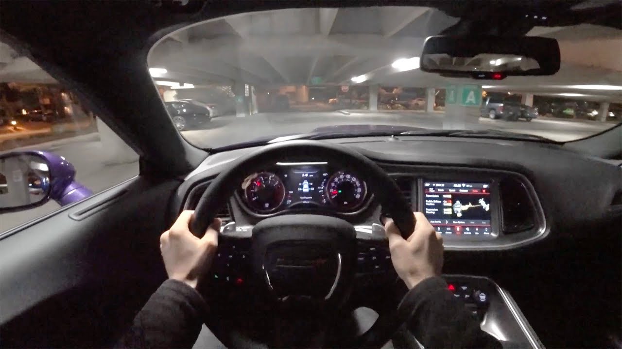 2019 Dodge Challenger R/T Scat Pack Widebody - POV Night Drive