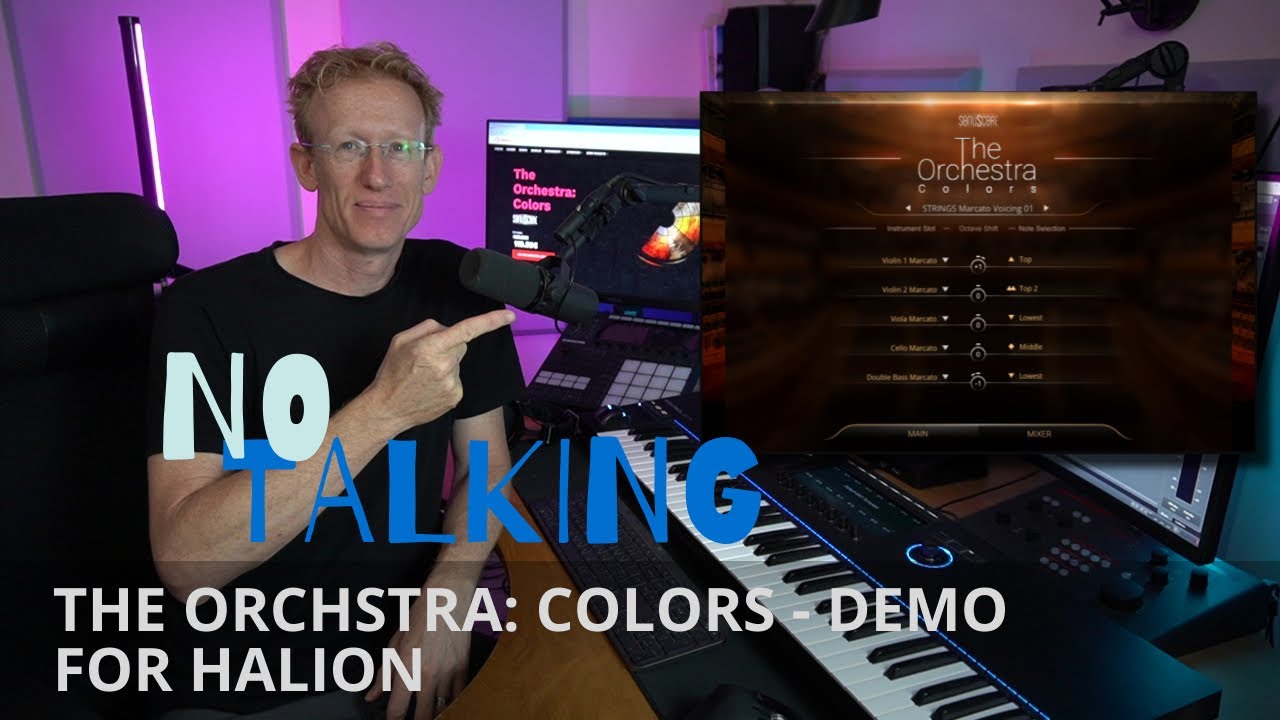 The Orchestra: Colors for Halion Preset Demo - No Talking
