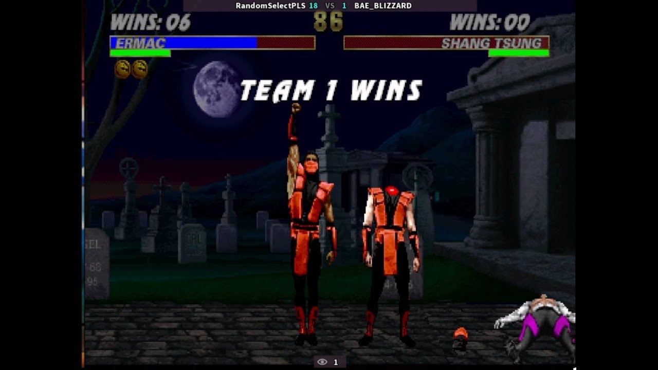 RandomSelectPLS vs BAE_BLIZZARD - UMK3 Casuals #umk3