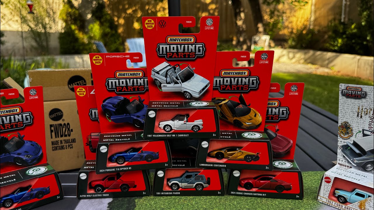 Where did Matchbox go?  At least I have some New Moving Parts to open.