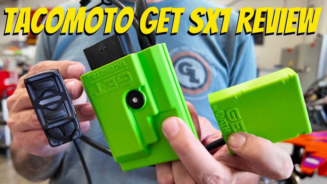 Get SX1 ECU with LED switch From TacoMoto for the Honda 450 RL Review