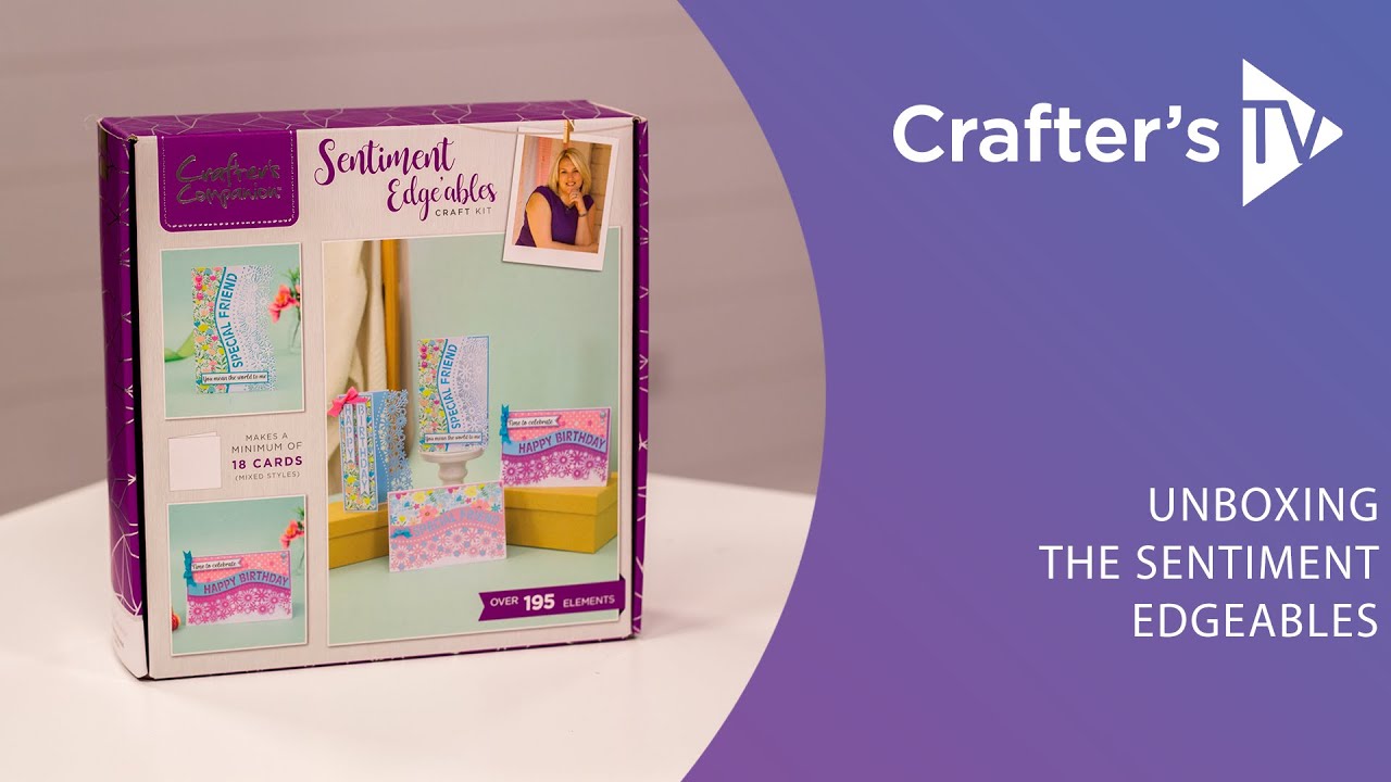 Monthly Craft Kit #44: Sentiment Edge'ables - Unboxing
