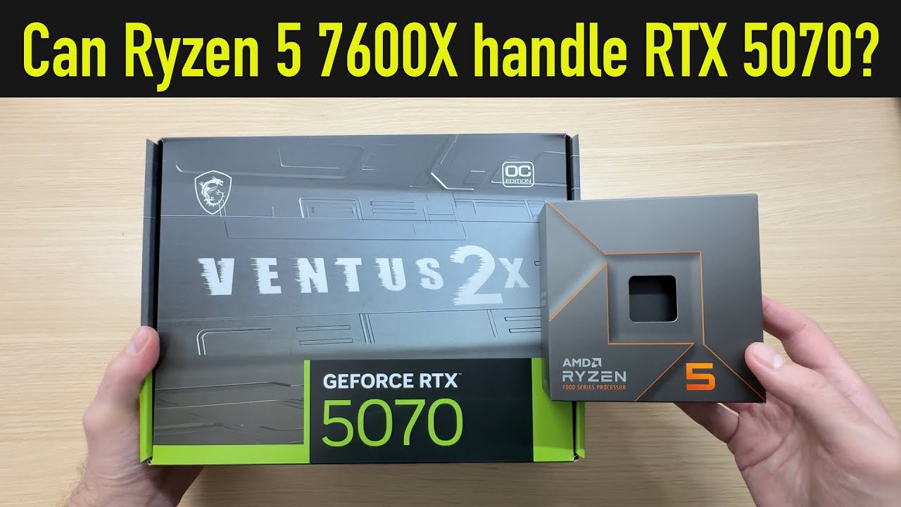 Unveiling Bottlenecks: RTX 5070 + Ryzen 5 7600X