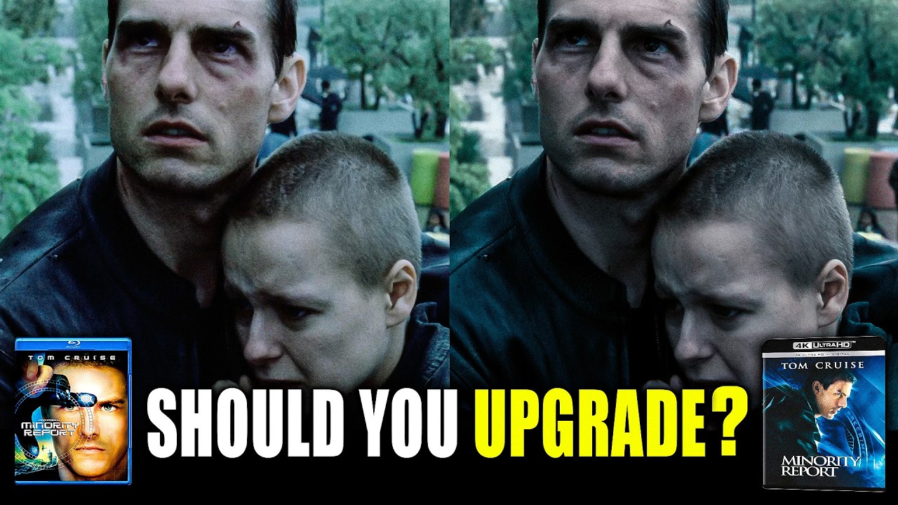 Minority Report (2002) 4k UHD Review | 4K UHD vs Blu-ray Breakdown!