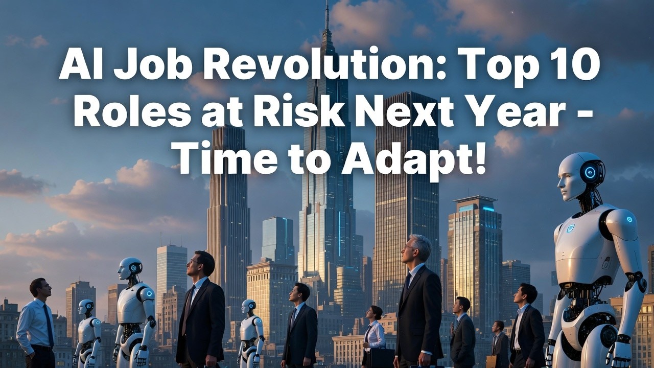 AI Job Revolution: Top 10 Roles at Risk Next Year – Time to Adapt!