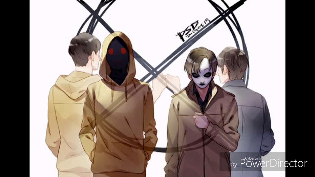 CREEPYPASTA - Masky i Hoodie