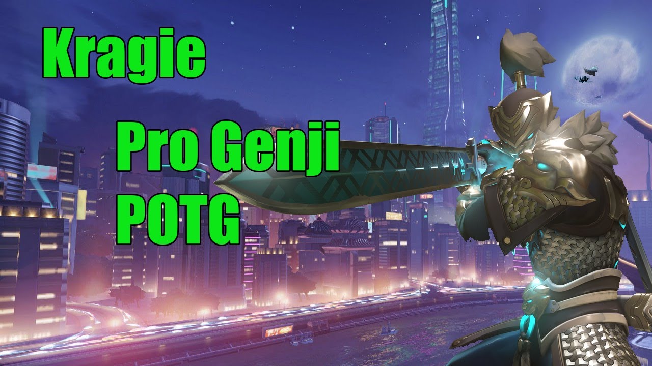 Kragie Pro Genji POTG - Grand Master Overwatch Gameplay