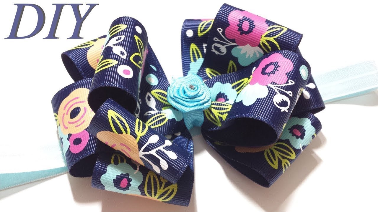How To Make Hair Bows 🎀 DIY #230 Stacked Hair Bow Tutorial