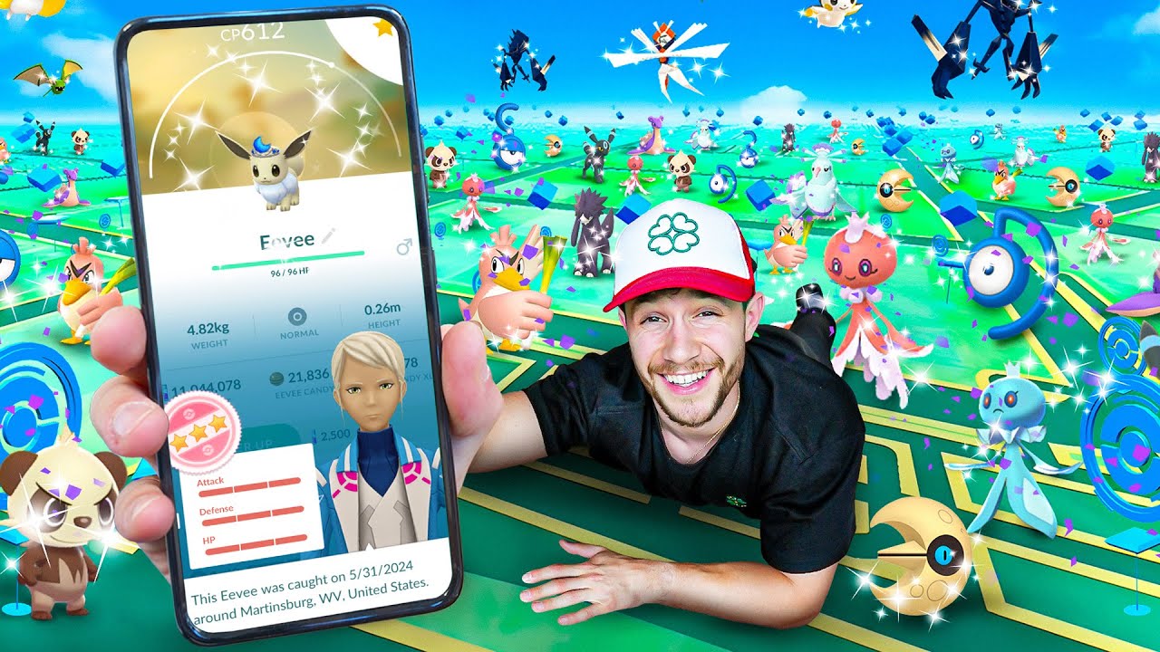 I Caught 100 Rare Shiny Pokémon in 24 Hours