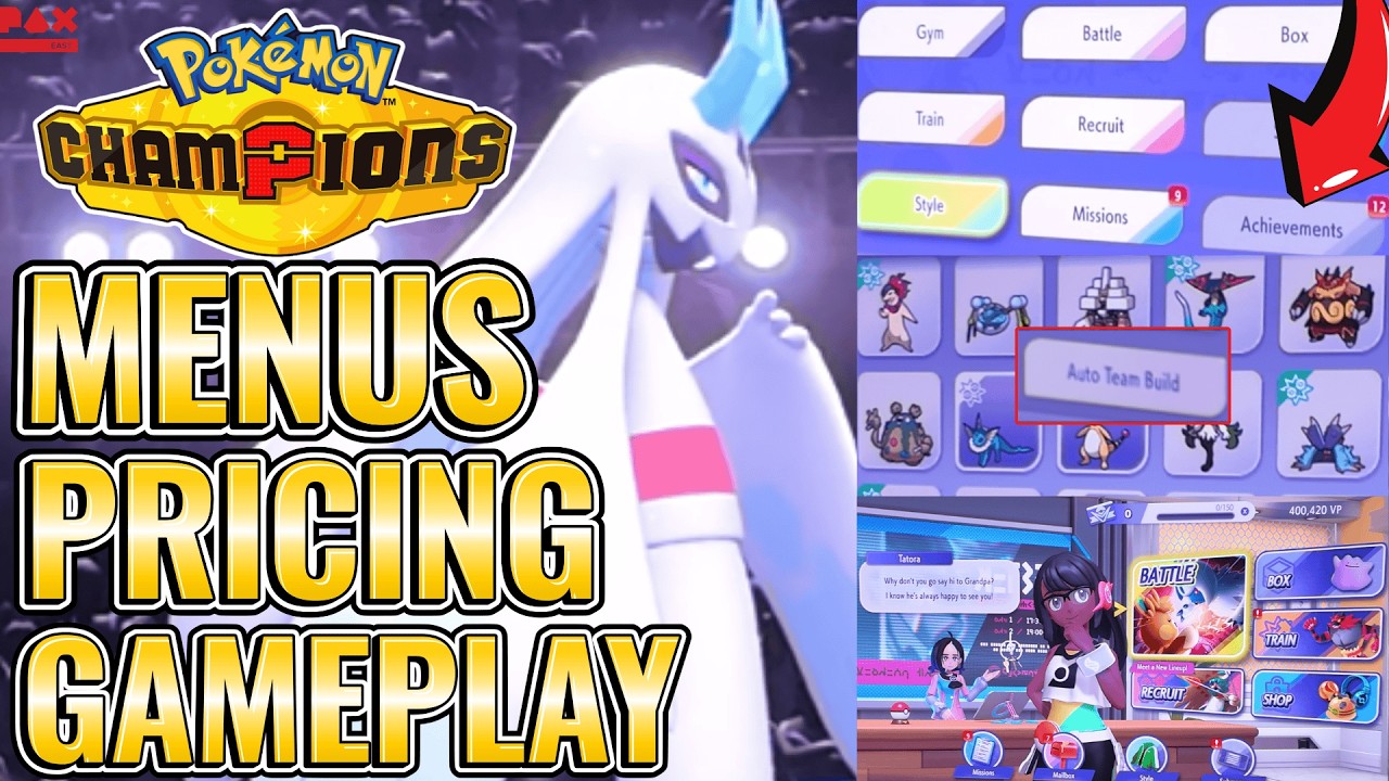 Всё, что нужно знать о Pokemon Champions | Геймплей на PAX EAST