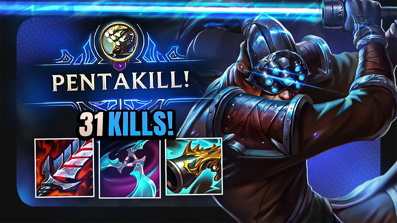 NUNCA DIGITE PRA UM MASTER YI FULL CRITICO! 😈 (PENTAKILL)