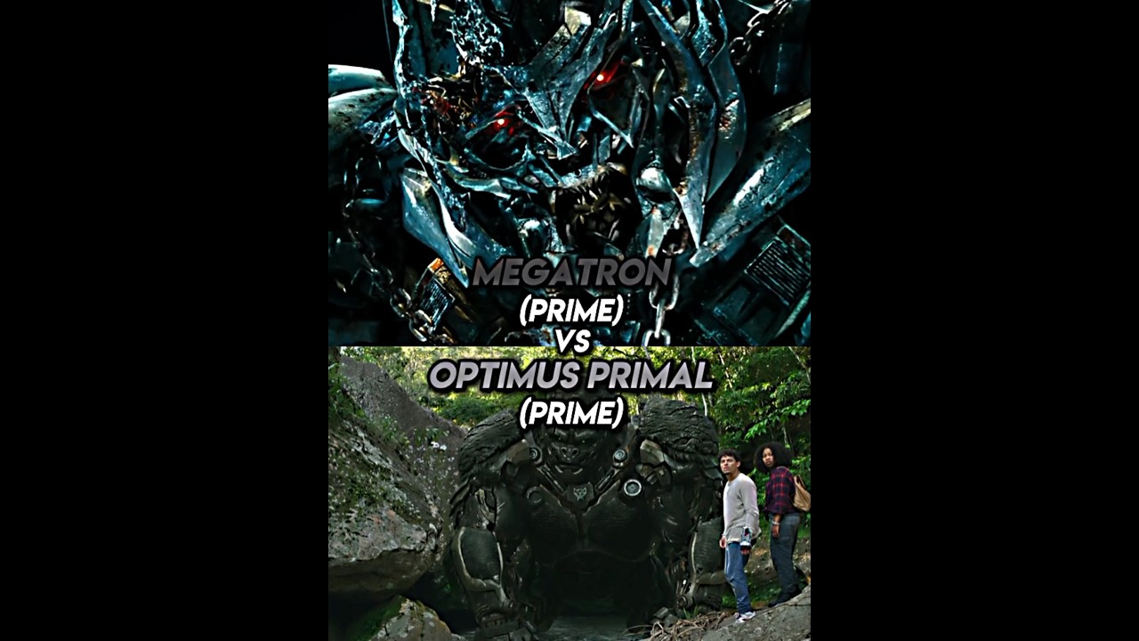 Megatron Vs Optimus Primal