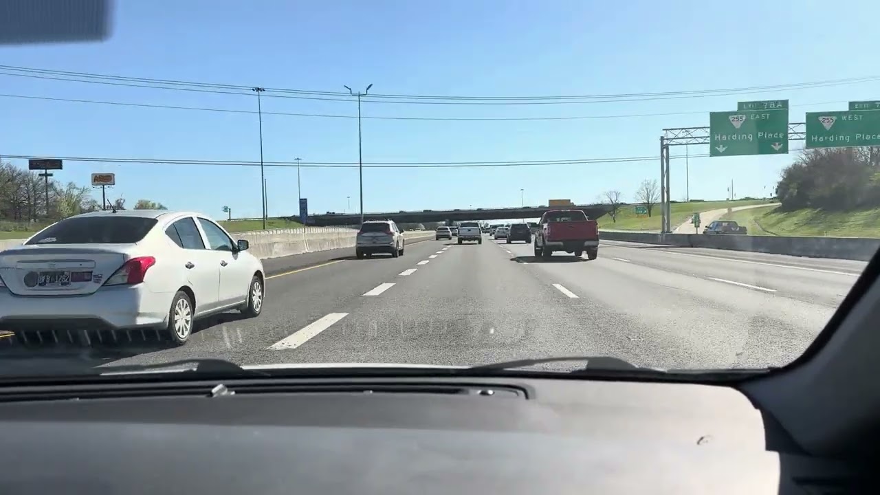 Thursday Afternoon Nashville I65S Commute Home 