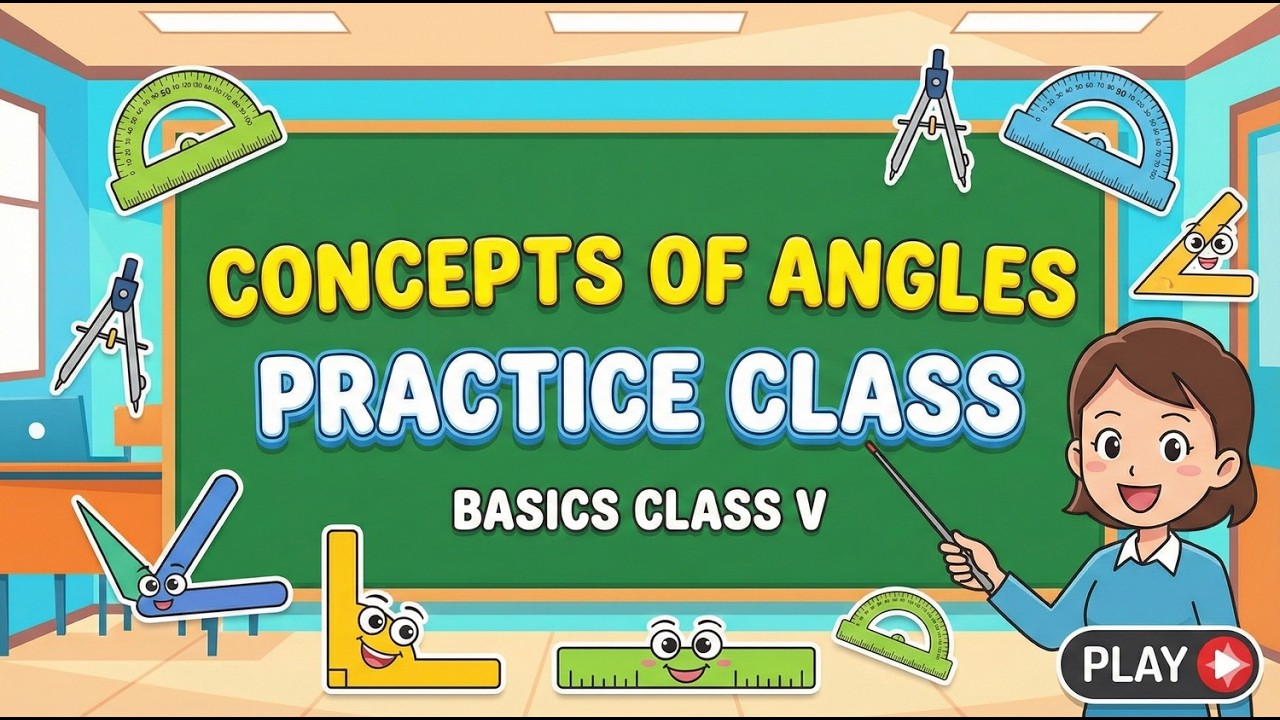 Concepts of Angles ( Practice Class ) Class V