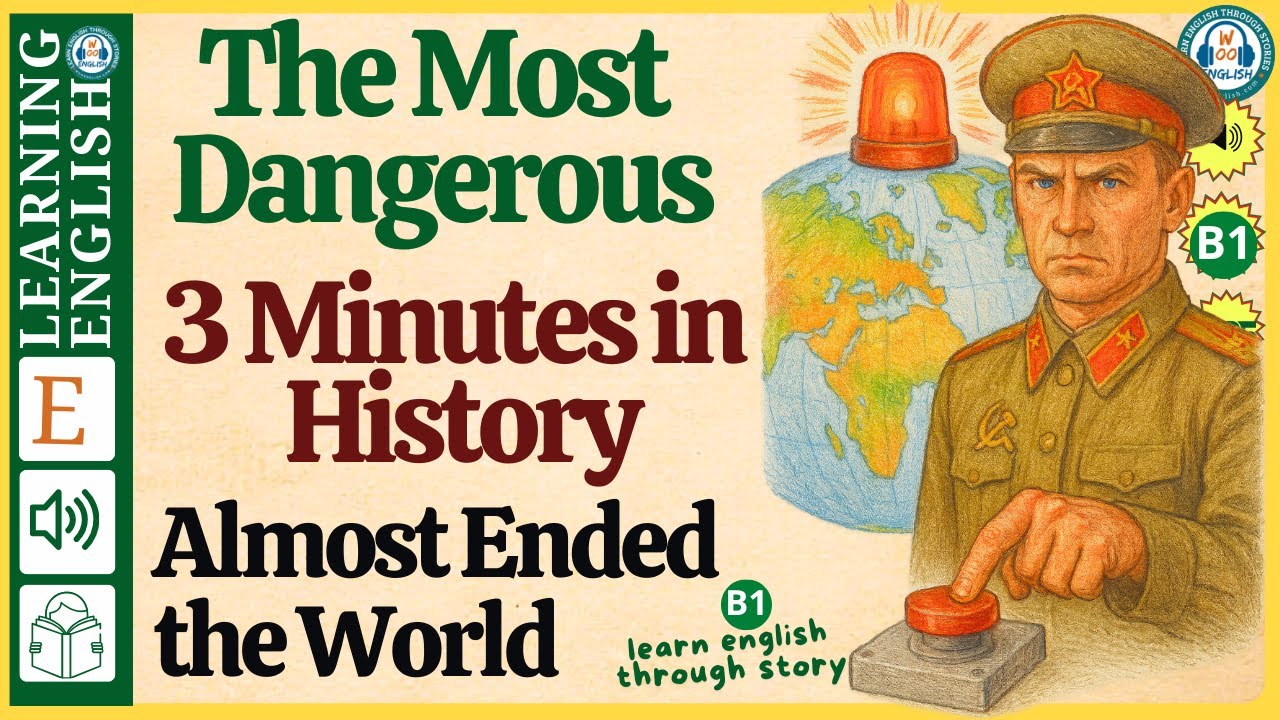 Three Minutes That Saved Humanity ⭐ learn english through stories (Graded Reader Level B1)